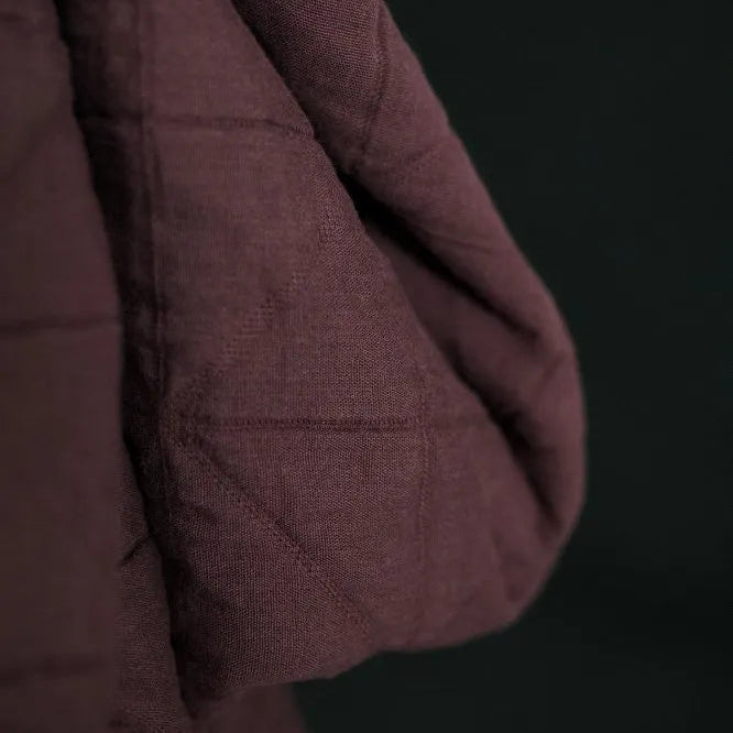 Merchant & Mills-Jacquard Quilted Cotton, Winter Coulis-fabric-gather here online