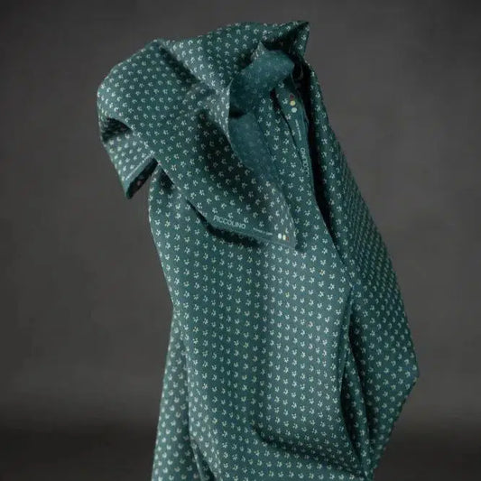 Merchant & Mills-Piccolino Teal Cotton/Linen-fabric-gather here online