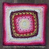 gather here classes-Crochet Block Blanket - October CAL-class-gather here online