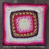 gather here classes-Crochet Block Blanket - September CAL-class-gather here online