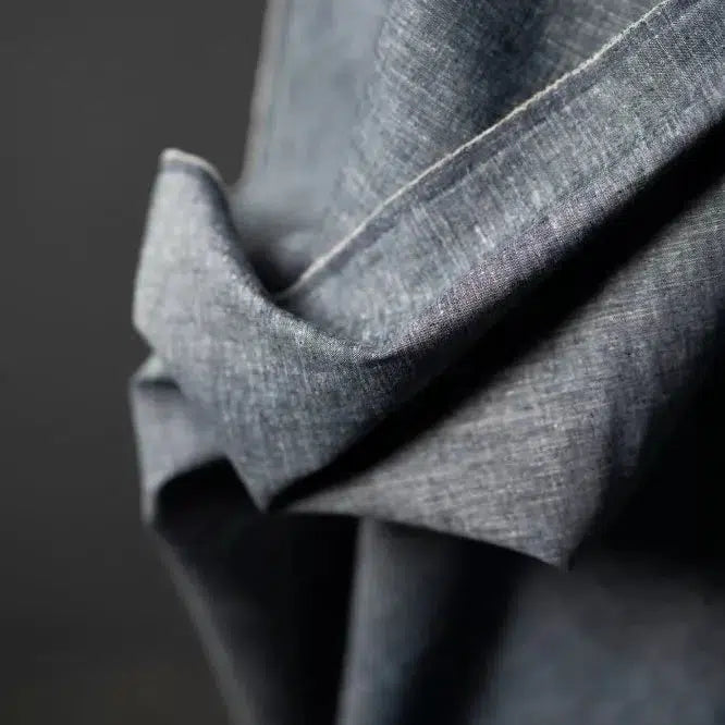 Merchant & Mills-Everyday Denim Chambray-fabric-gather here online