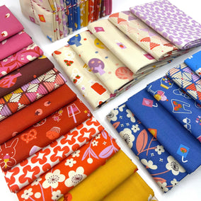 Ruby Star Society-Fat Quarter Bundle of Persimmon (22 Pieces)-fat quarters-gather here online