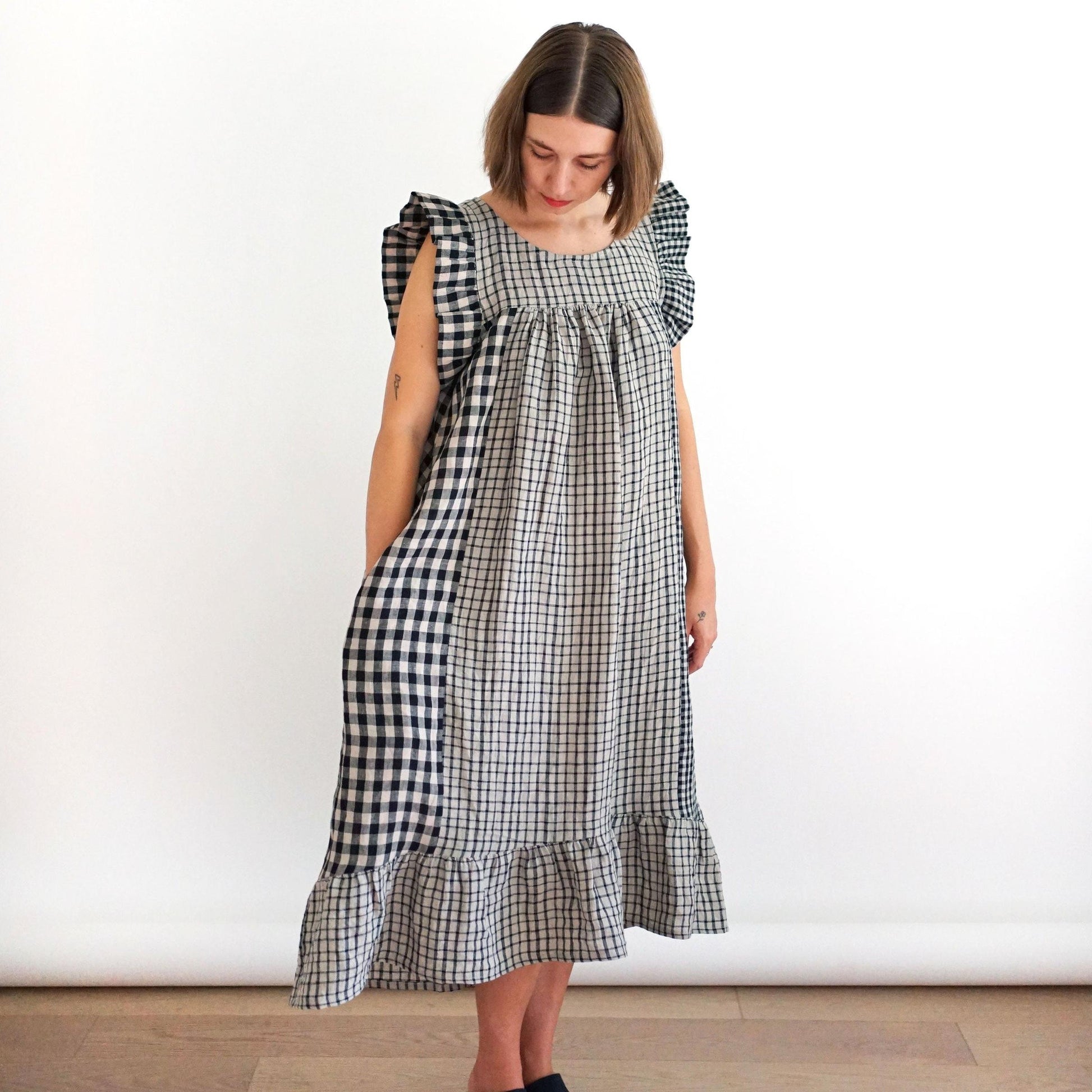 Matchy Matchy Sewing Club-Champagne Field Dress Pattern - PDF DOWNLOAD-sewing pattern-gather here online