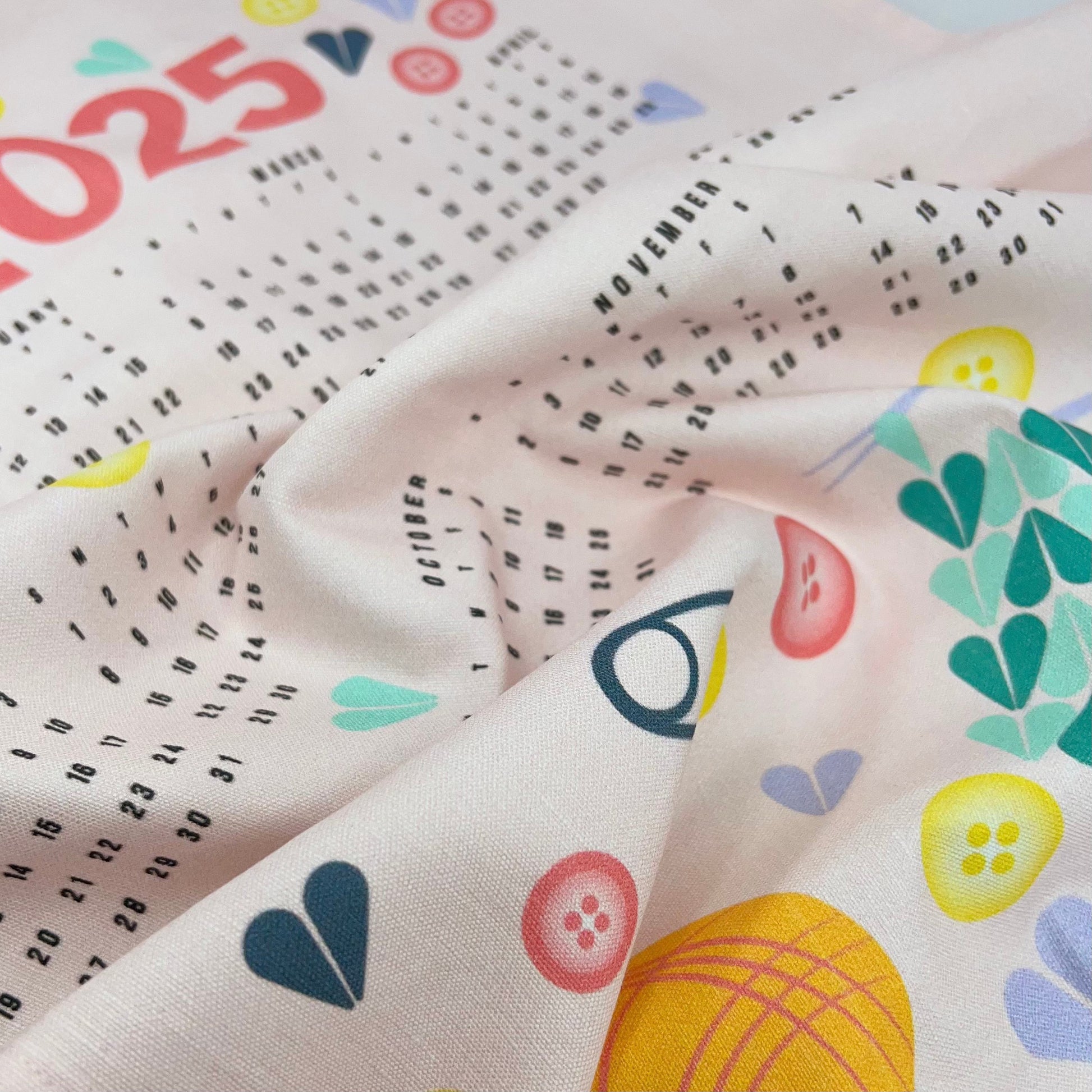 2025 Tea Towel Calendar Notions gather here online