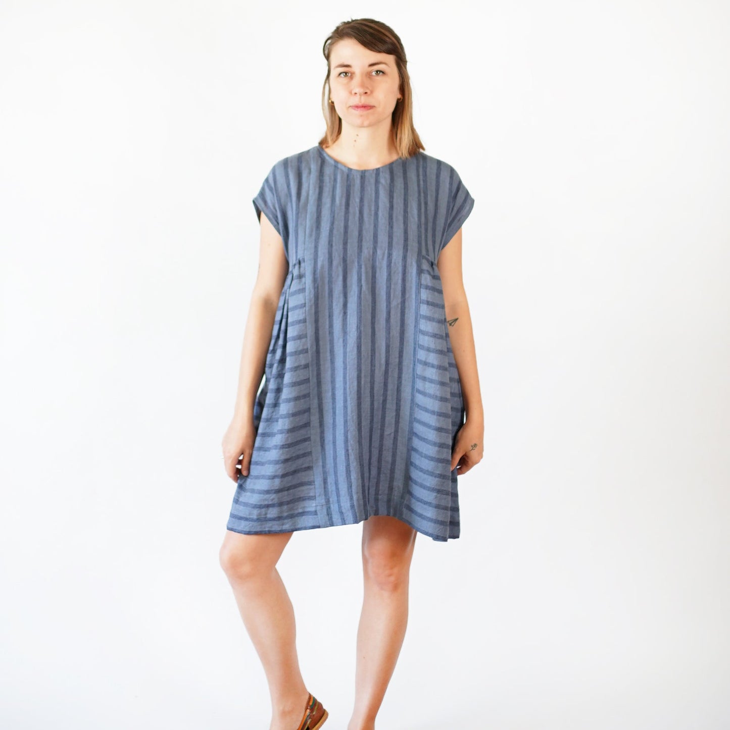 Matchy Matchy Sewing Club-Collage Gather Dress Pattern - PDF DOWNLOAD-sewing pattern-gather here online