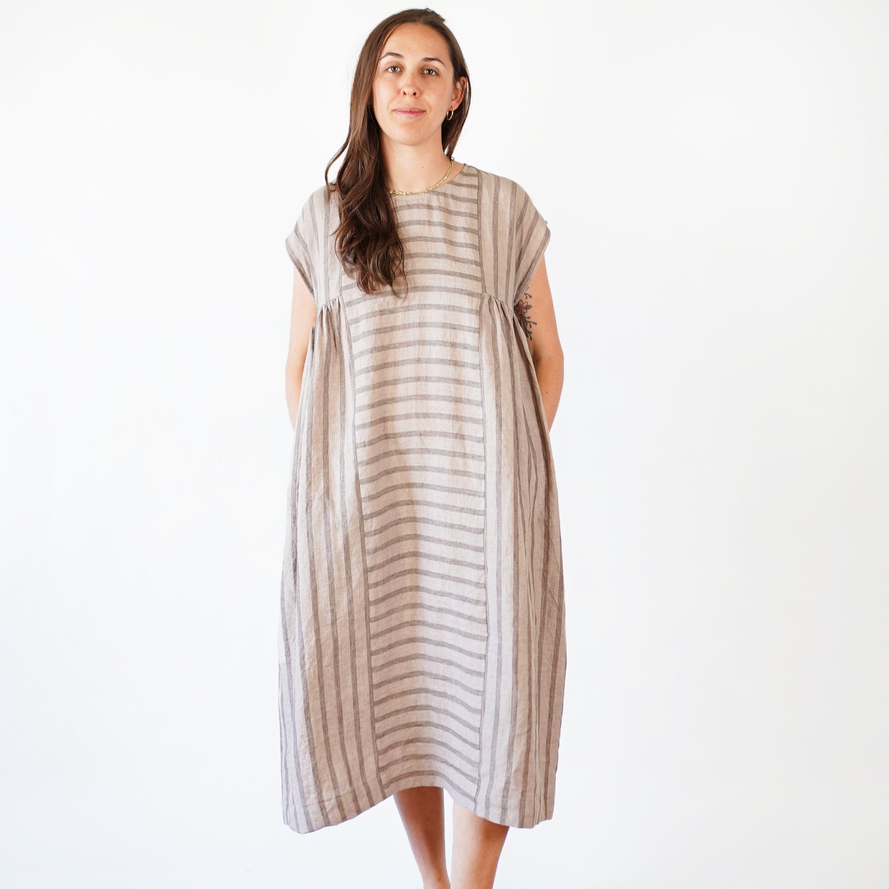 Matchy Matchy Sewing Club-Collage Gather Dress Pattern - PDF DOWNLOAD-sewing pattern-gather here online