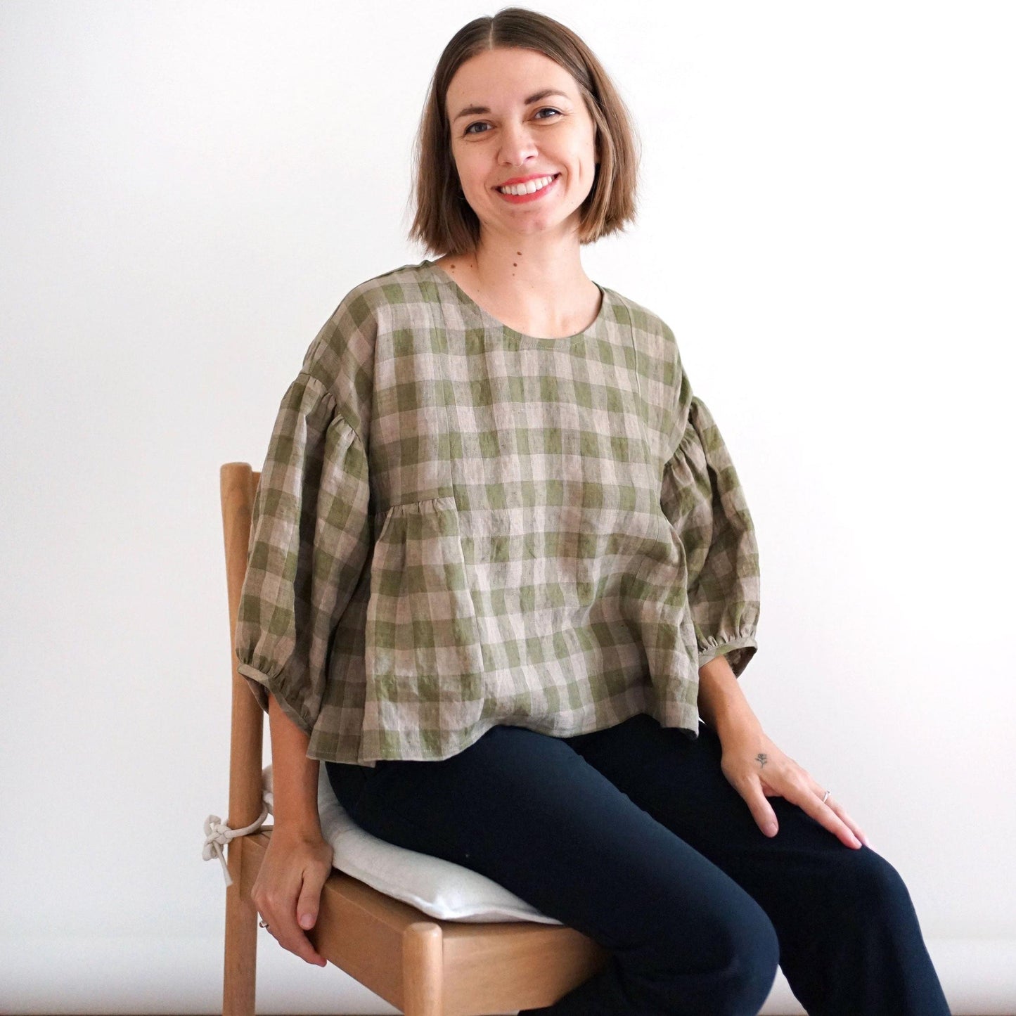 Collage Gather Top Pattern - PDF DOWNLOAD