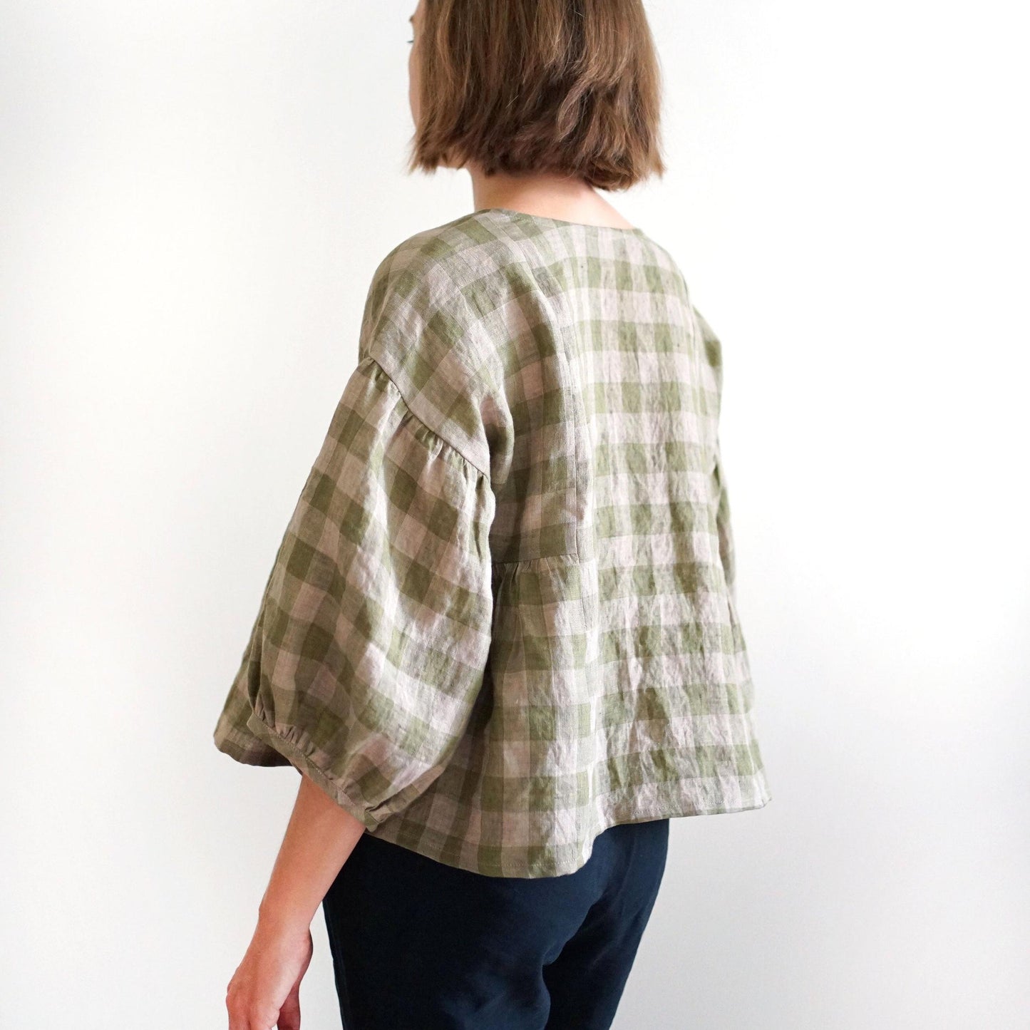 Collage Gather Top Pattern - PDF DOWNLOAD