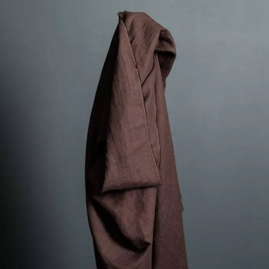 Merchant & Mills-185 Linen Core, Black Coffee-fabric-gather here online