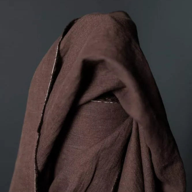 Merchant & Mills-185 Linen Core, Black Coffee-fabric-gather here online