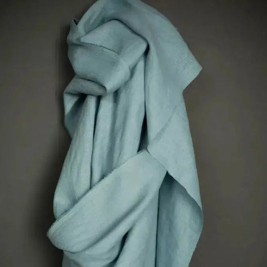 Merchant & Mills-185 Linen Core, Dorset Blue-fabric-gather here online