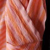 Merchant & Mills-Mallow Stripe Laundered Linen-fabric-gather here online