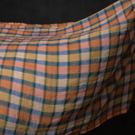Merchant & Mills-Smoked Bergamont Laundered Linen-fabric-gather here online