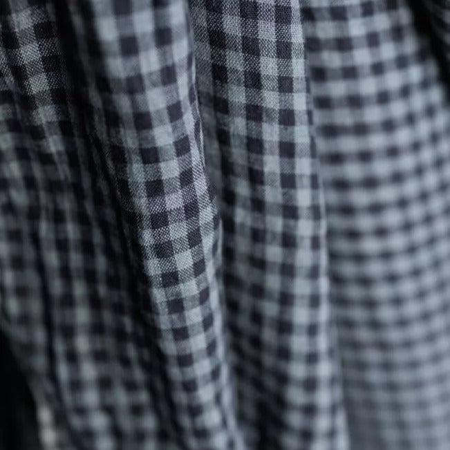 Merchant & Mills-Studio Gingham Laundered Linen-fabric-gather here online