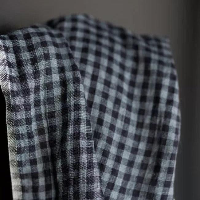 Merchant & Mills-Studio Gingham Laundered Linen-fabric-gather here online