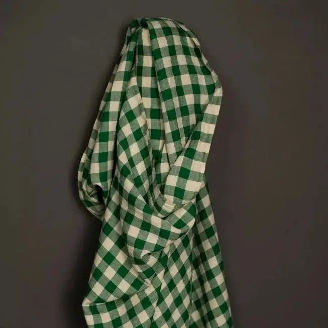 Merchant & Mills-Toto Gingham Laundered Linen-fabric-gather here online