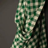Merchant & Mills-Toto Gingham Laundered Linen-fabric-gather here online