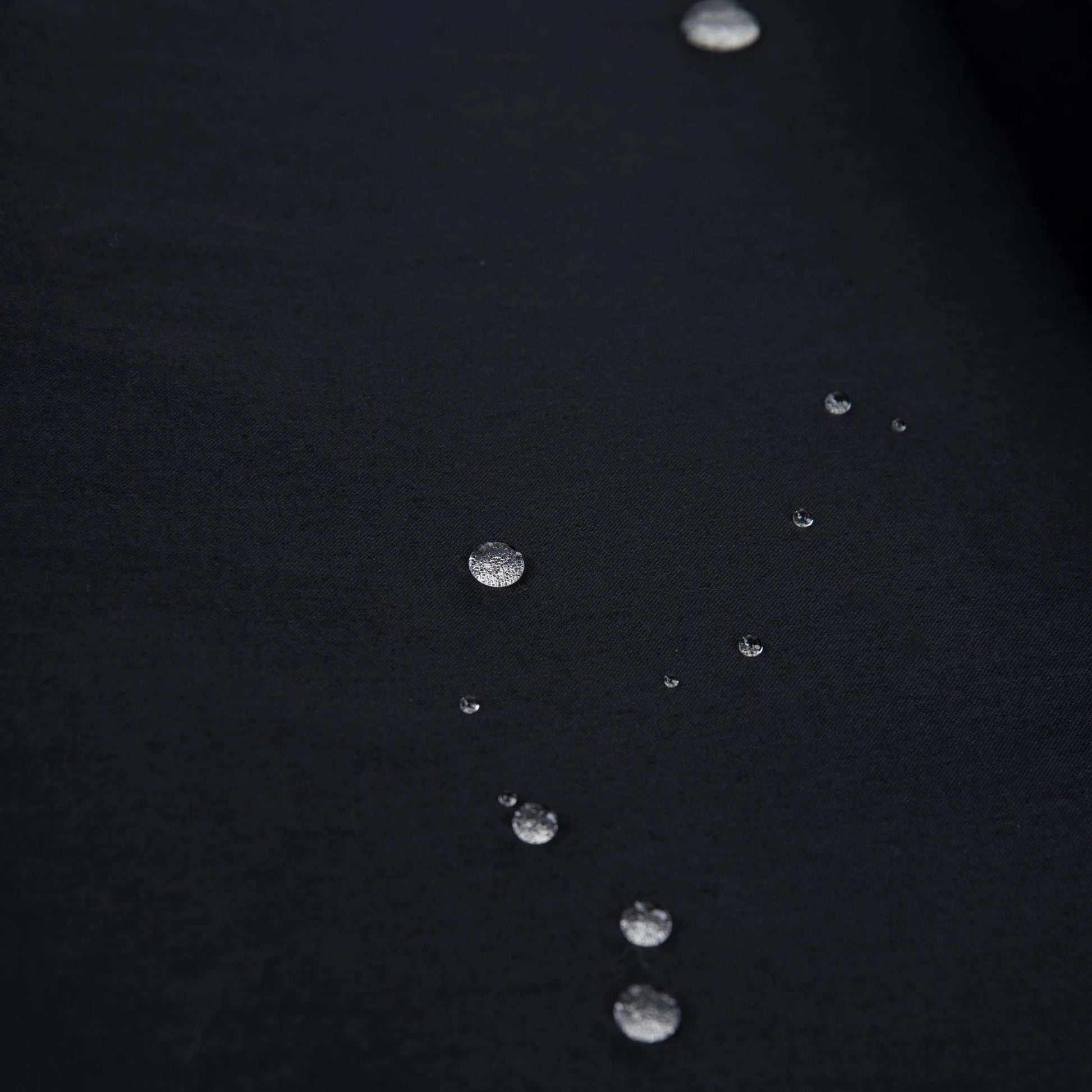 Atelier Brunette-Water-Repellent Cotton - Black-fabric-gather here online
