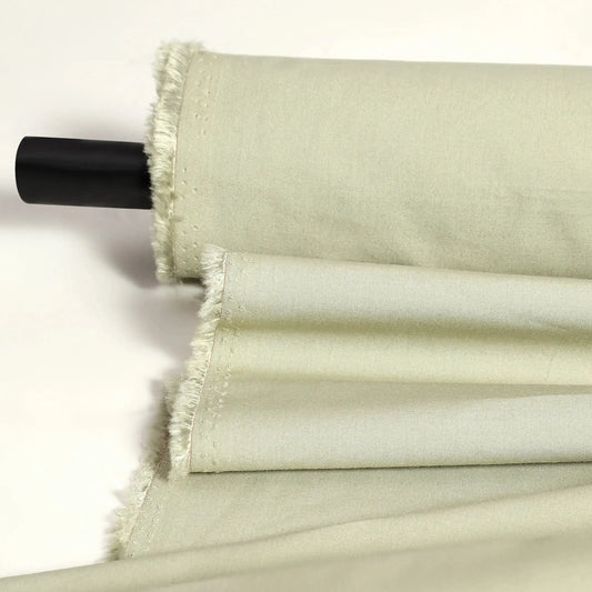 Atelier Brunette-Bamboo Cotton - Mineral Green-fabric-gather here online