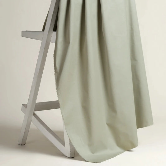 Atelier Brunette-Stretch Cotton Chino - Mineral Green-fabric-gather here online