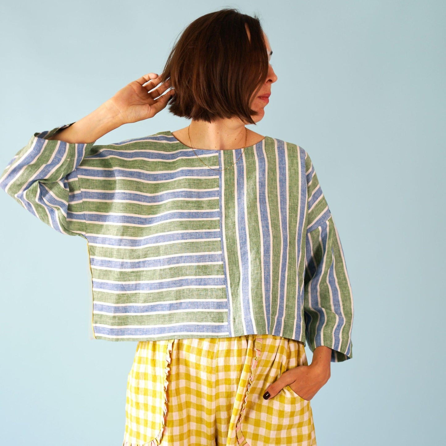 Matchy Matchy Sewing Club-Craft Studio Tee Pattern - PDF DOWNLOAD-sewing pattern-gather here online