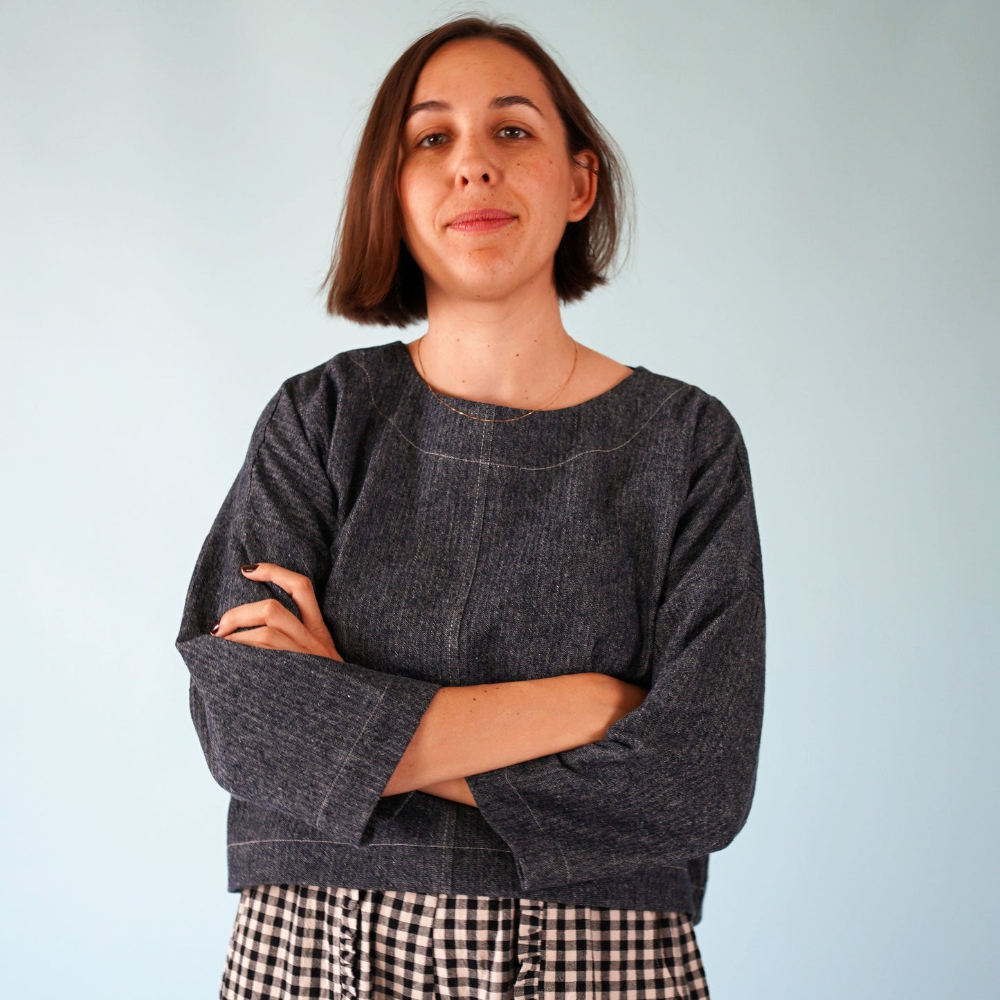 Matchy Matchy Sewing Club-Craft Studio Tee Pattern - PDF DOWNLOAD-sewing pattern-gather here online