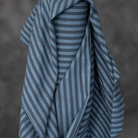 Merchant & Mills-Tully Stripe Cotton/Linen-fabric-gather here online