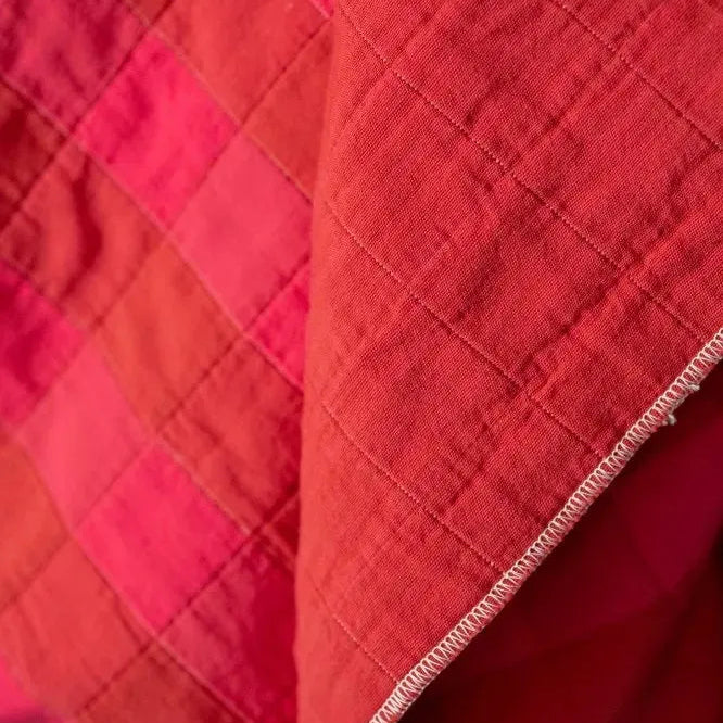 Merchant & Mills-Polly Gingham Cotton Jacquard-fabric-gather here online