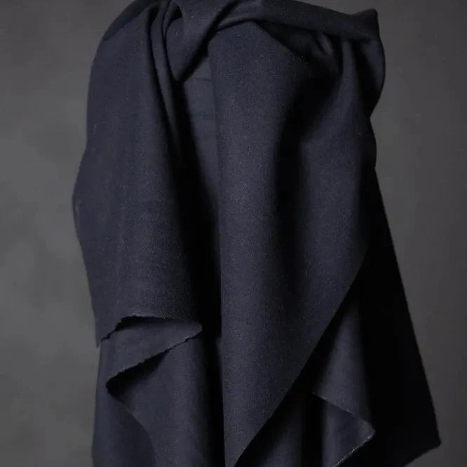 Merchant & Mills-Dark Navy Wool Coating-fabric-gather here online