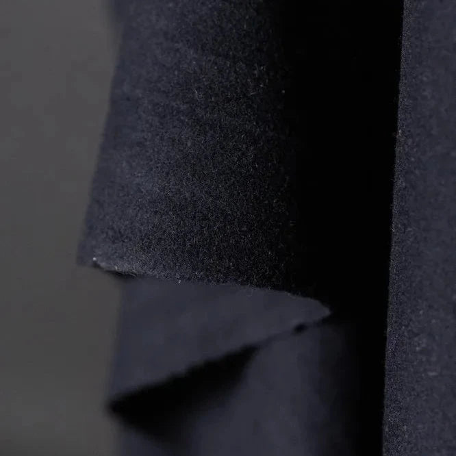 Merchant & Mills-Dark Navy Wool Coating-fabric-gather here online