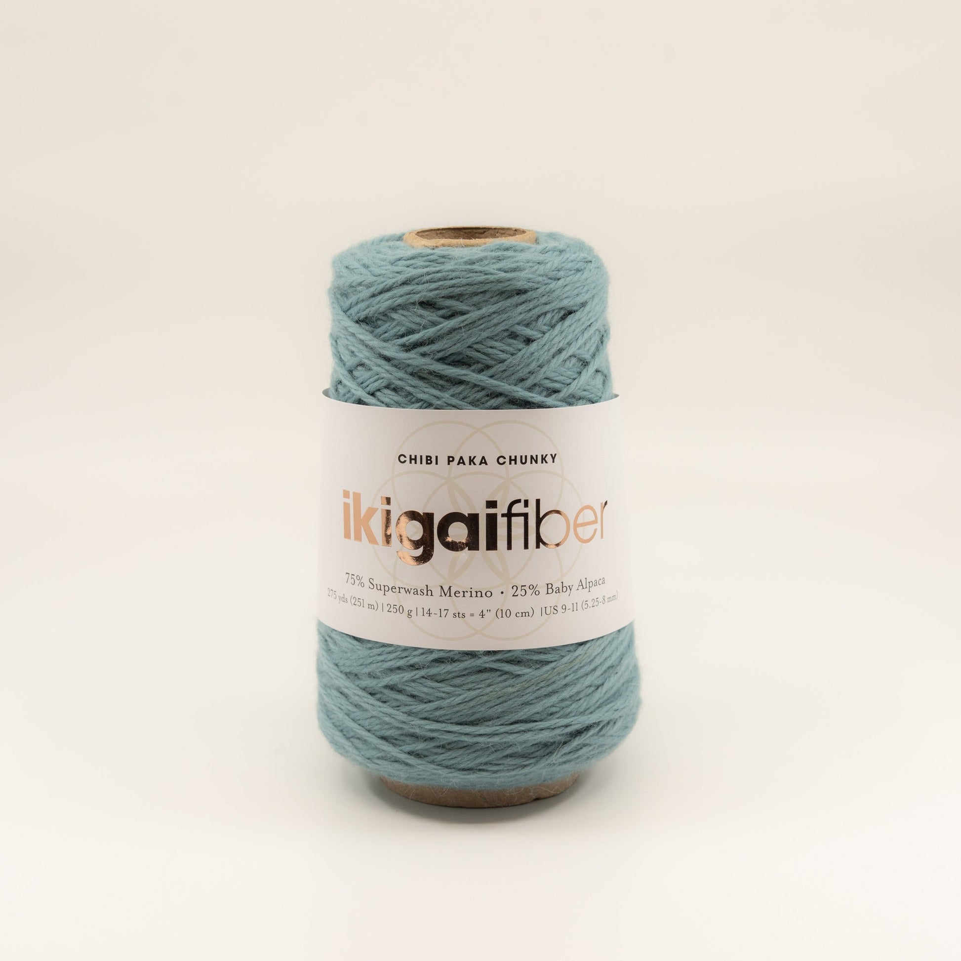 Ikigai Fiber-Chibi Paka Chunky - Cones-yarn-Cadet Blue-gather here online