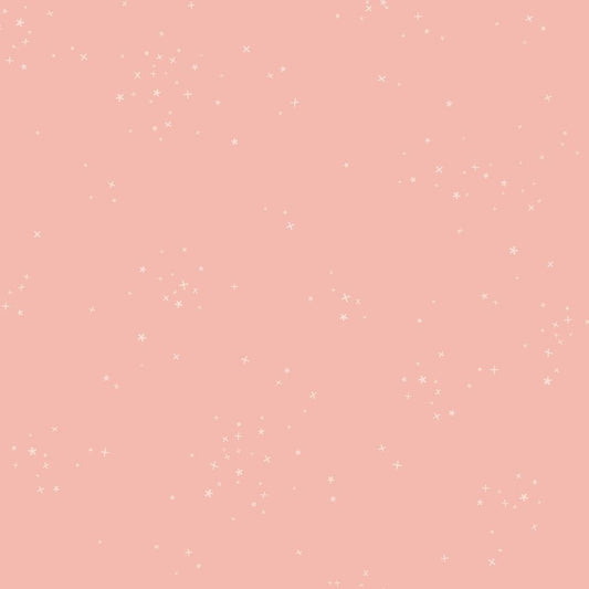 Cotton + Steel-REMNANT: Freckles, Flamingo 30% OFF 1.41 YDS-fabric remnant-gather here online