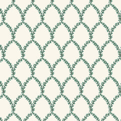 Cotton + Steel-Laurel Green and Cream-fabric-gather here online