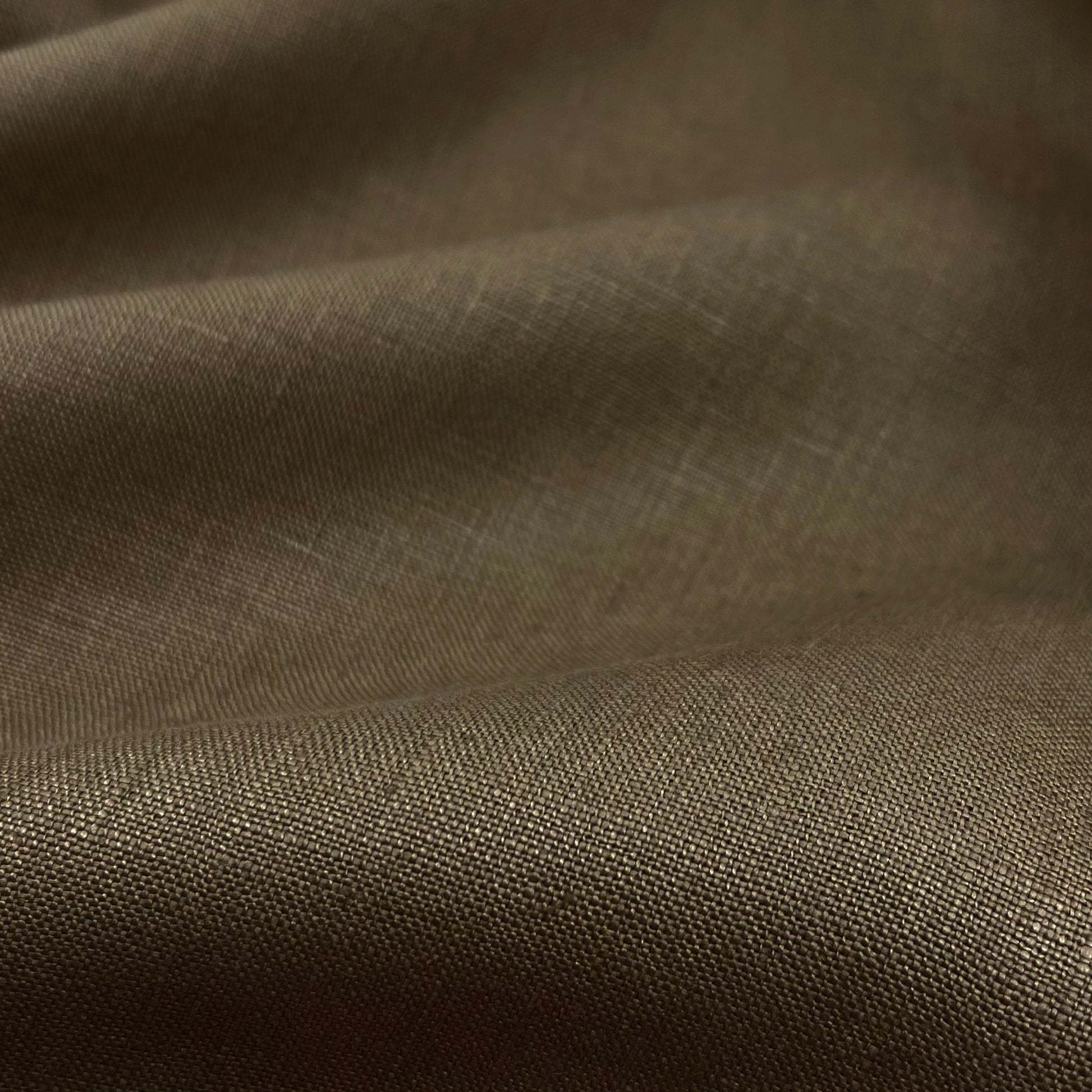Lino Textil-Nevada Linen Brown-fabric-gather here online