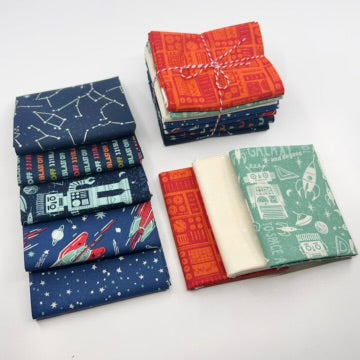 Moda-Fat Quarter Bundle of 321 Blast Off (8 Pieces)-fat quarters-gather here online