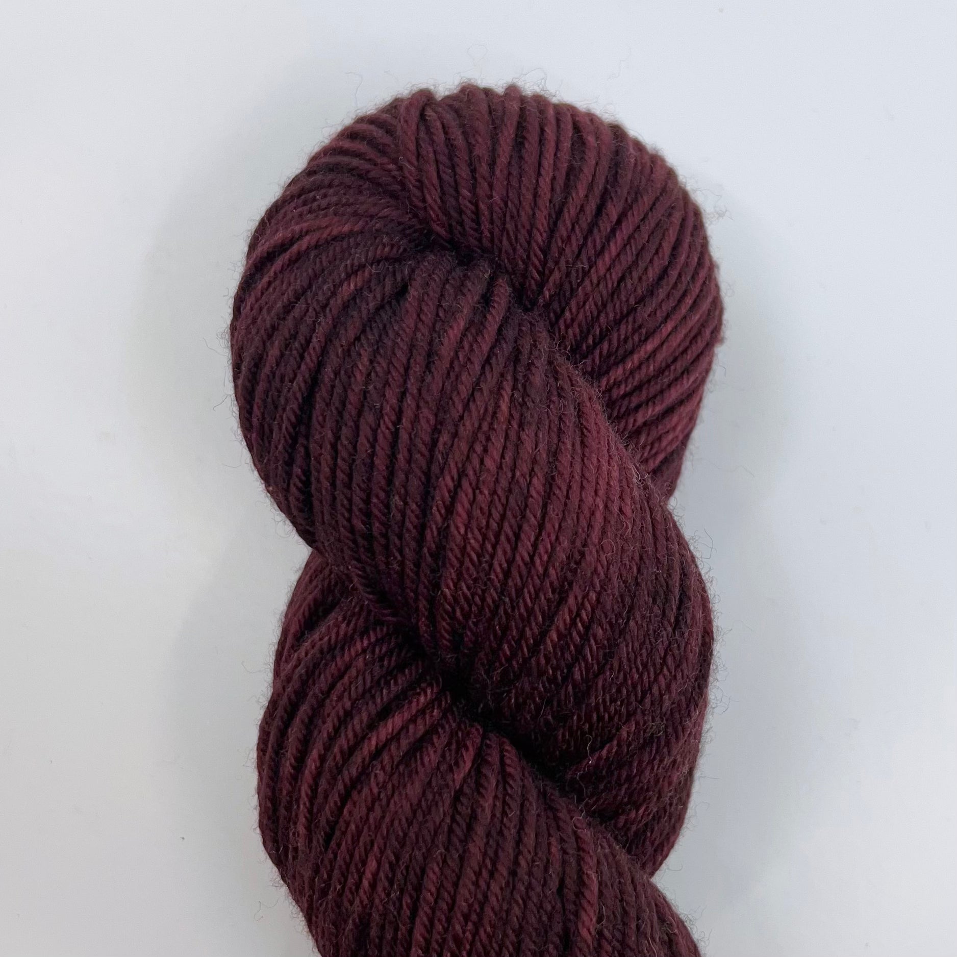 Melani's Stache-Basic DK-yarn-Cherrywood-gather here online