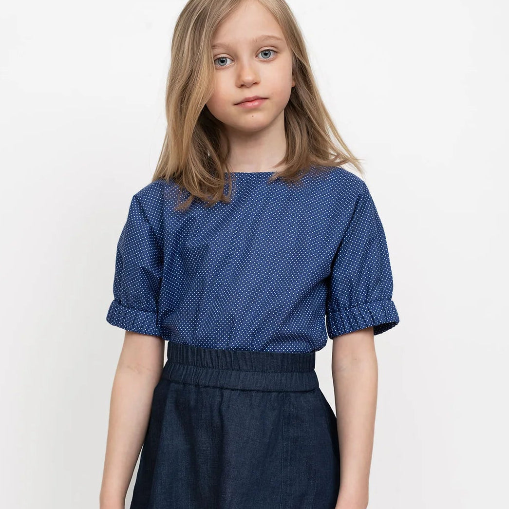 Assembly Line-Cuff Top Pattern (MINI-3XL)-sewing pattern-gather here online