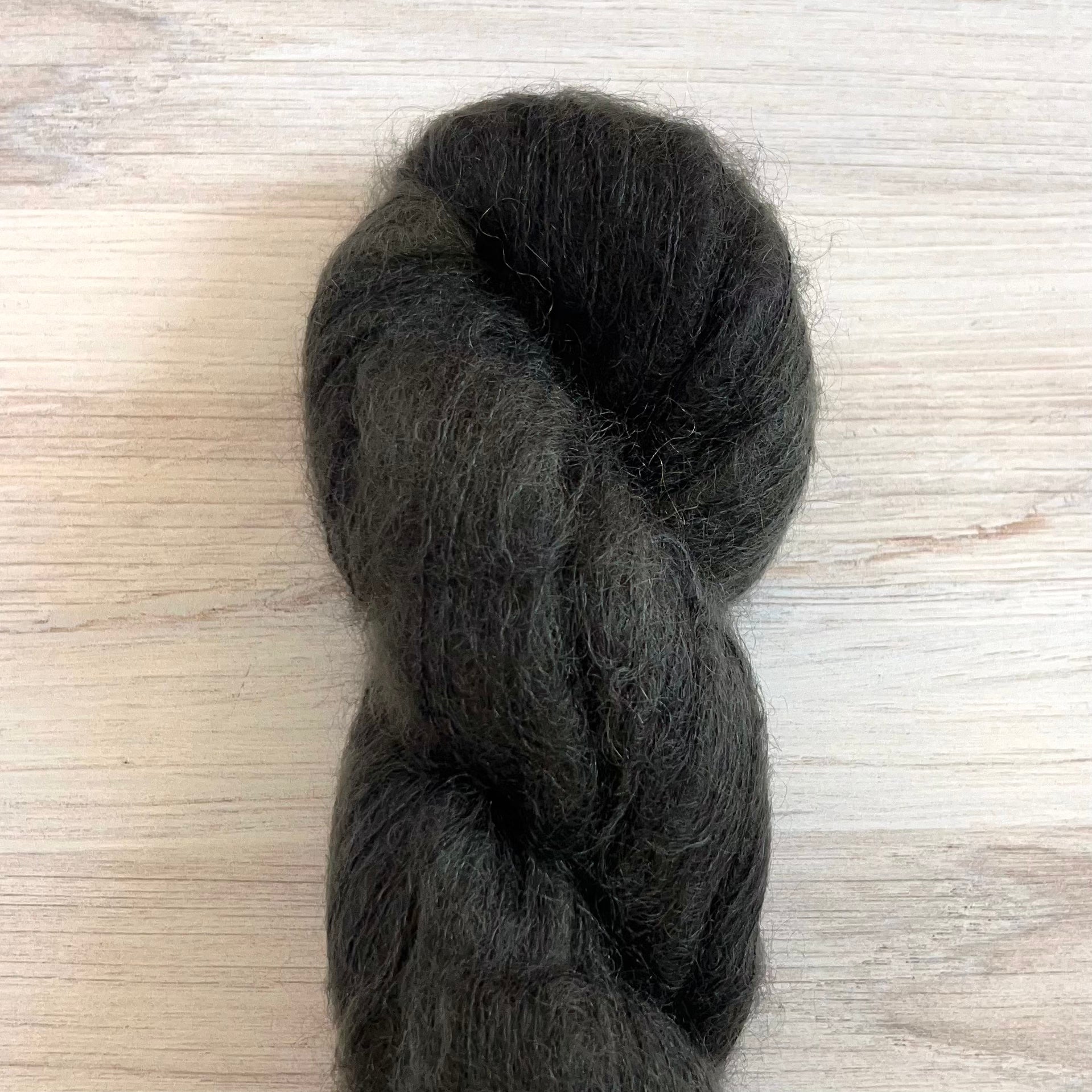 Dirtywater Dyeworks-Shimmer Mohair-yarn-Pavement-gather here online