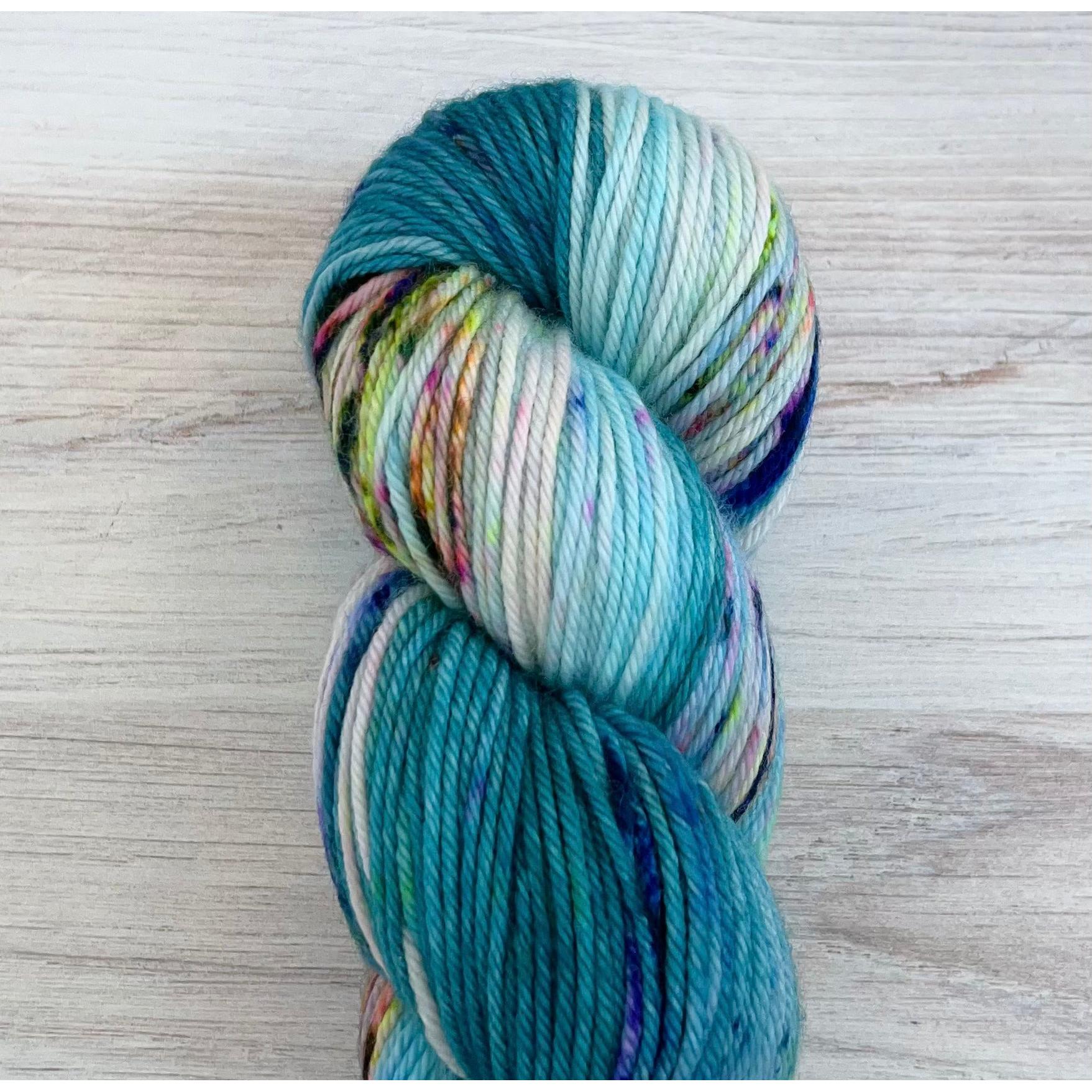 Hedgehog Fibres-Merino DK-yarn-Blue Lobster-gather here online