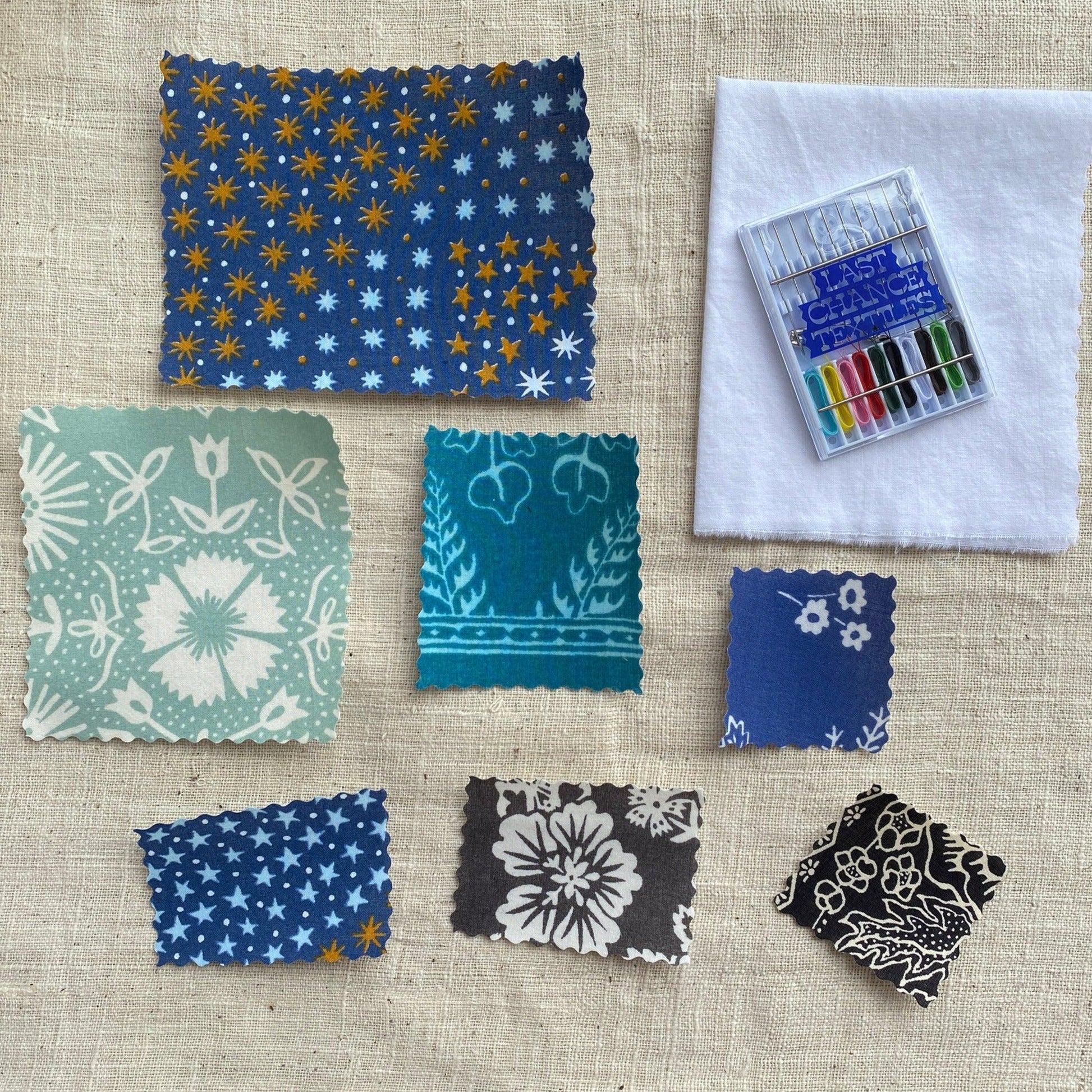 Last Chance Textiles-Bandana Patches Kit-craft kit-gather here online