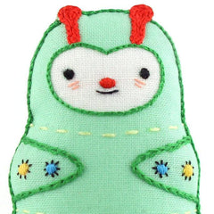 Kiriki Press-Caterpillar DIY Embroidery Kit-embroidery kit-gather here online