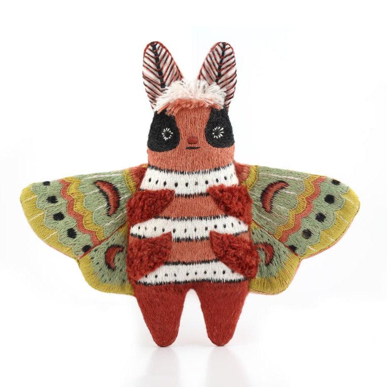 Kiriki Press-Moth DIY Embroidery Kit-embroidery kit-gather here online