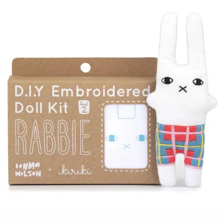 Kiriki Press-Rabbi DIY Embroidery Kit - Limited Edition-embroidery kit-gather here online