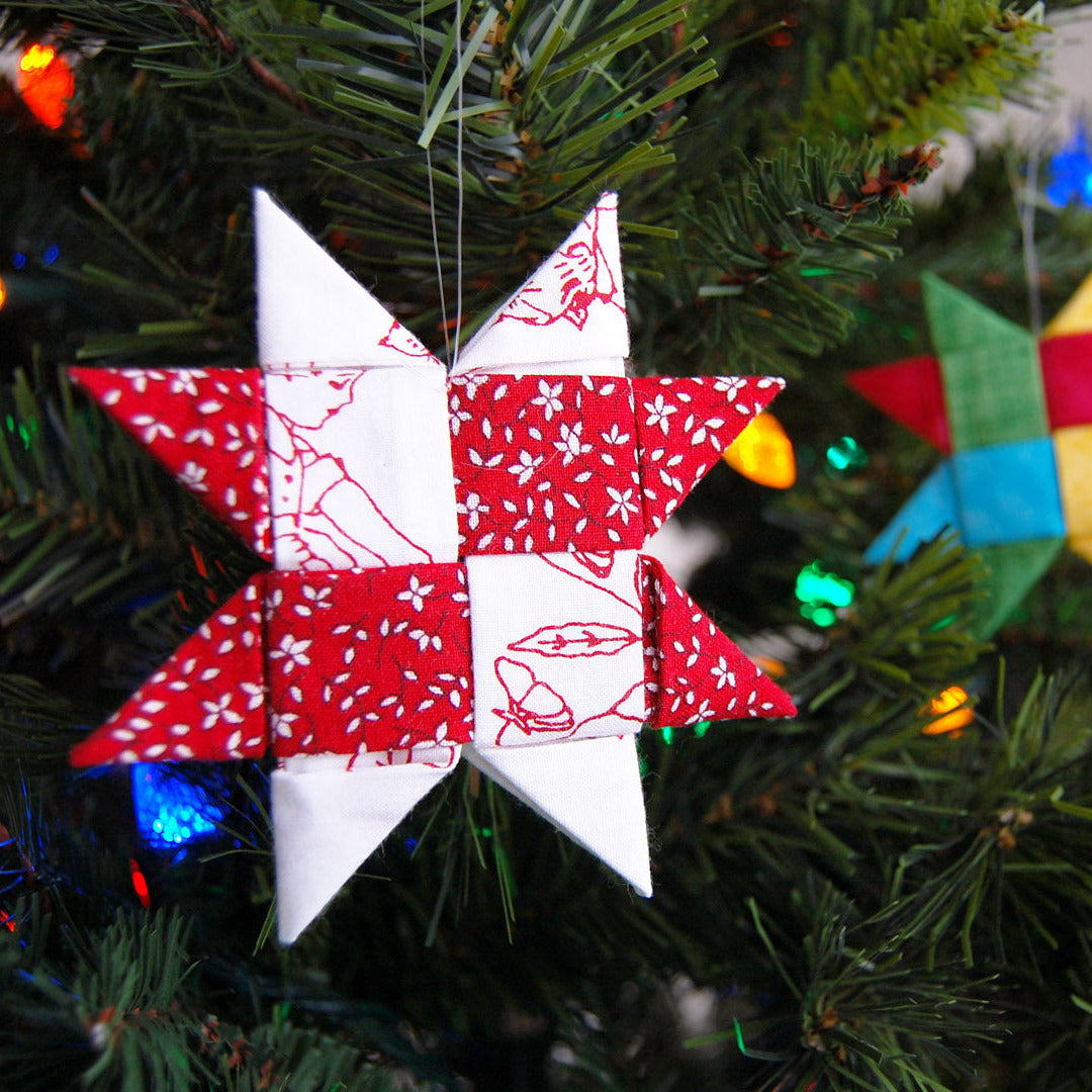 gather here classes-Folded Fabric Star Craft Fundraiser-class-gather here online