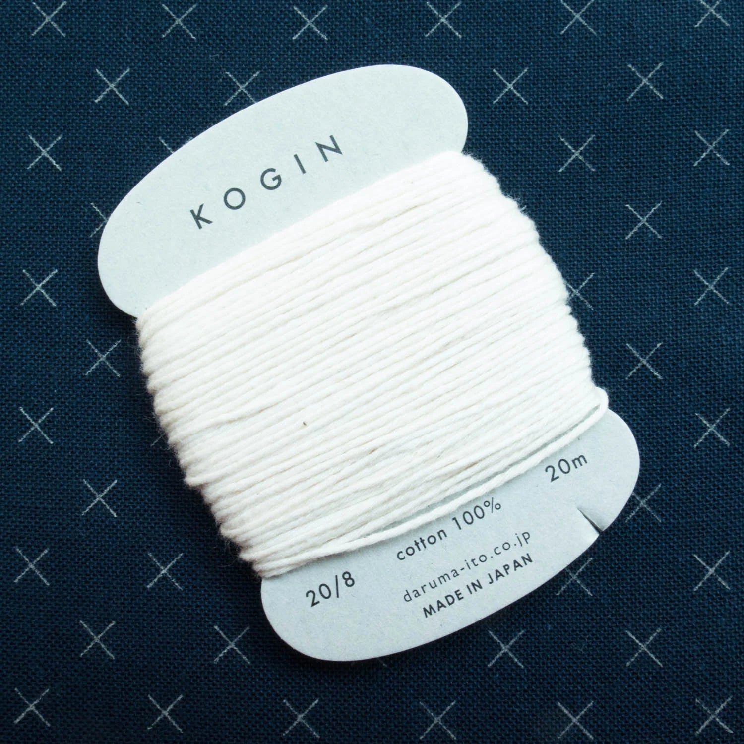 Daruma-Kogin Thread Card-thread-A Unbleached-gather here online