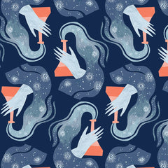 Dear Stella-Beakers on Flannel-fabric-gather here online