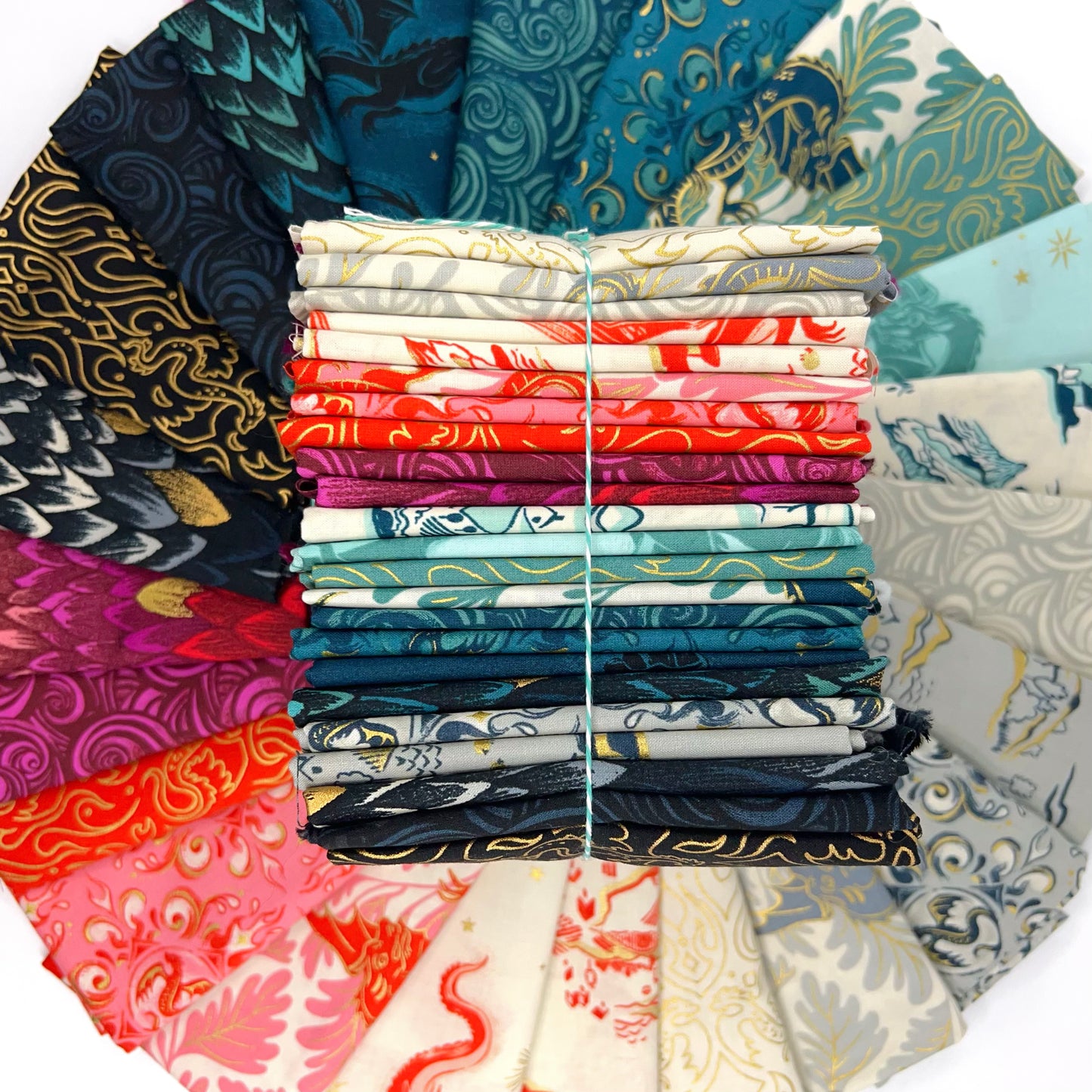 Fat Quarter Bundle of Fireglow (23 Pieces)