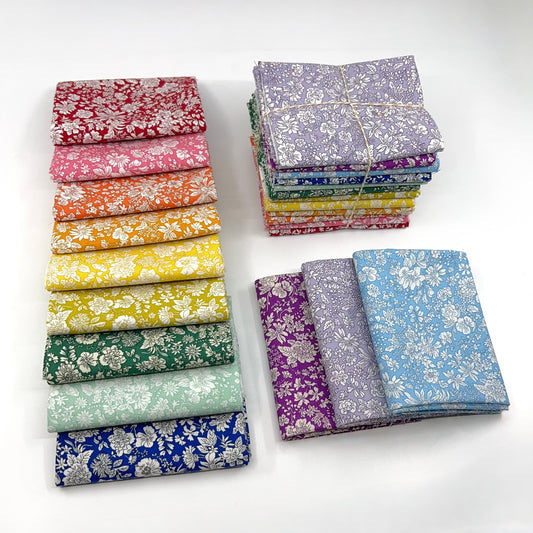 Fat Quarter Bundle of Rainbow Emily Belle (12 Pieces)