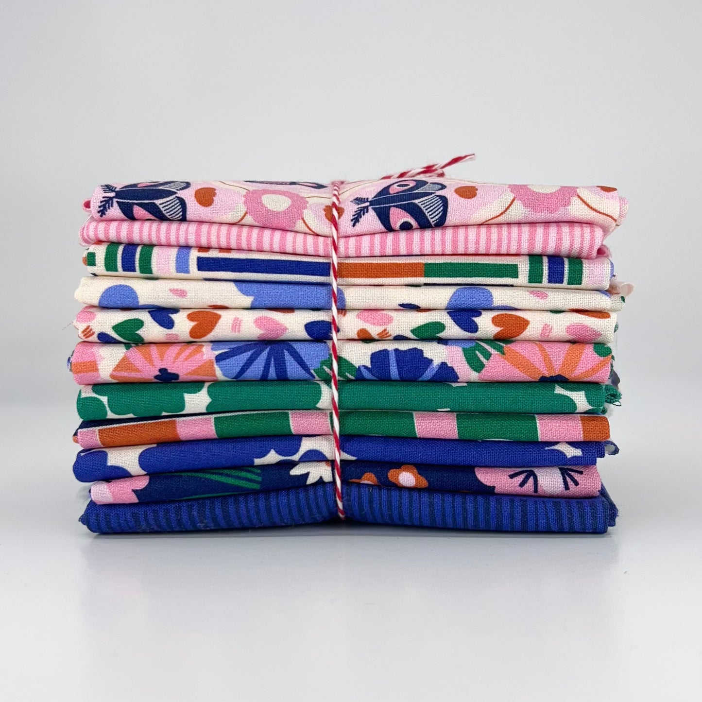 Cloud9-Fat Quarter Bundle of Wild Garden (11 Pieces)-fat quarters-gather here online