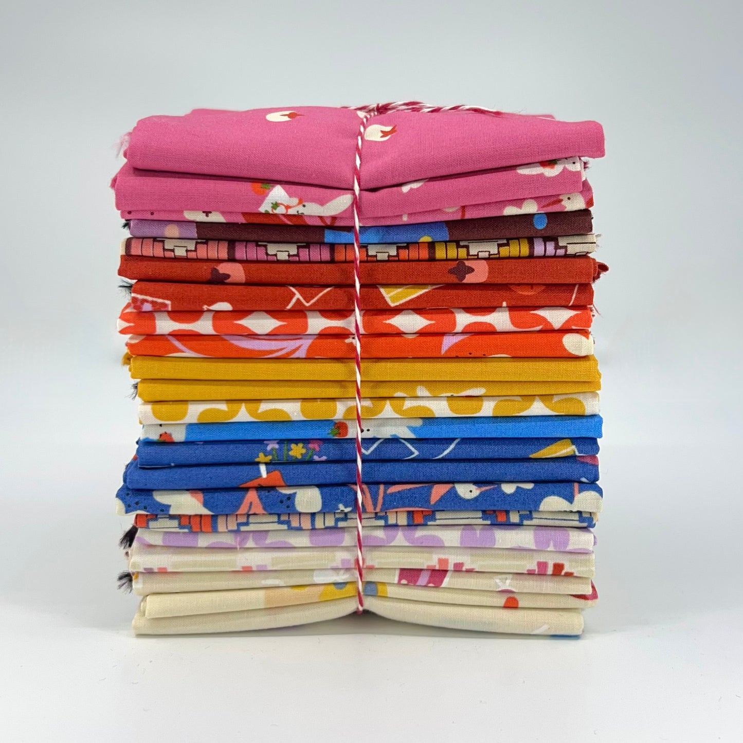 Fat Quarter Bundle of Persimmon (22 Pieces)